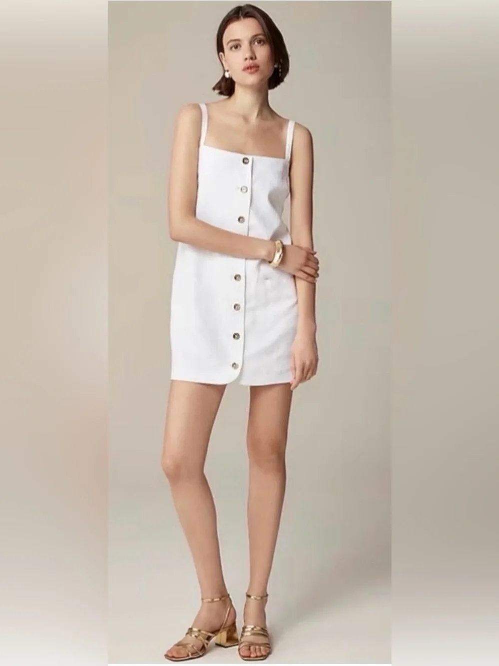 J.Crew Claudia Dress in Linen